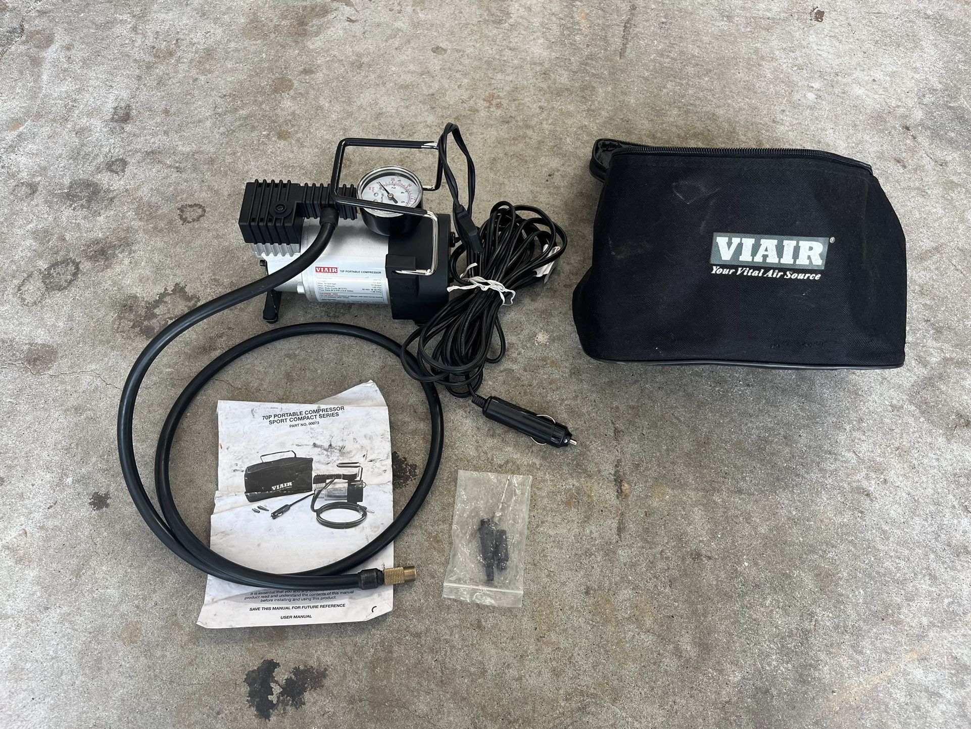 Viair Portable Compressor 70P tire inflator