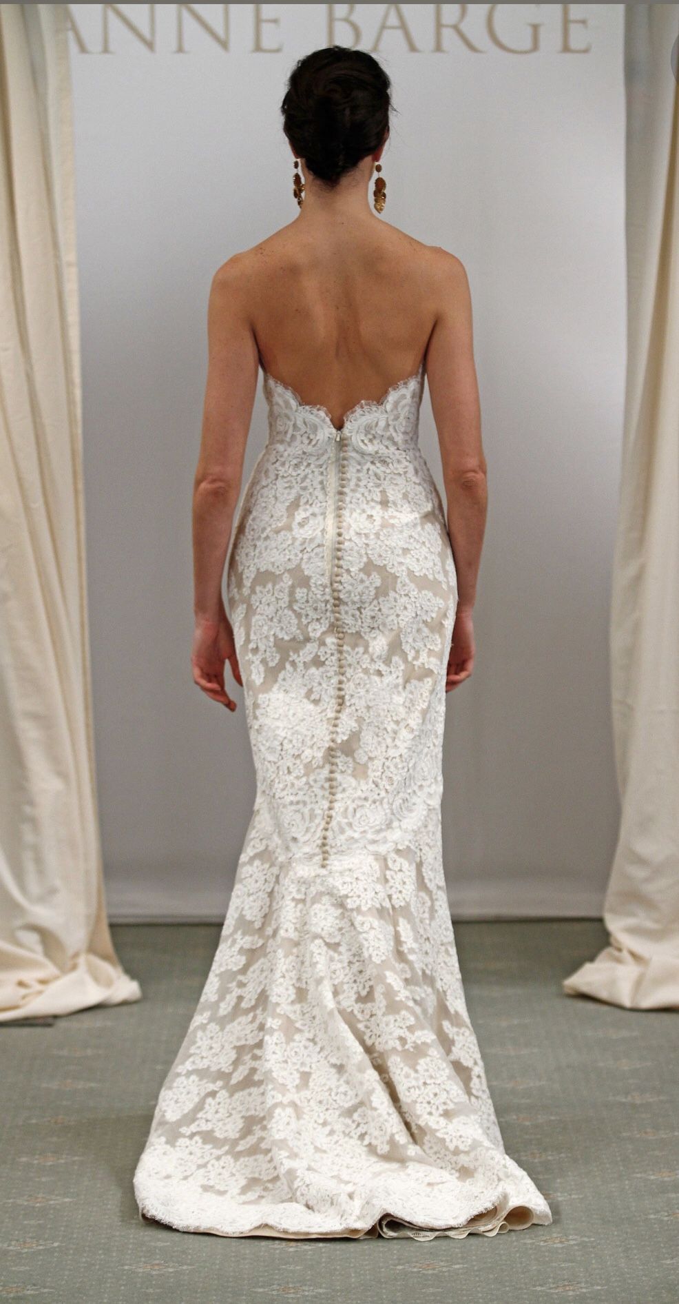 Wedding Dress - designer Anne Barge