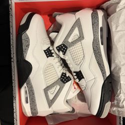 Jordan Retro 4 White Cement