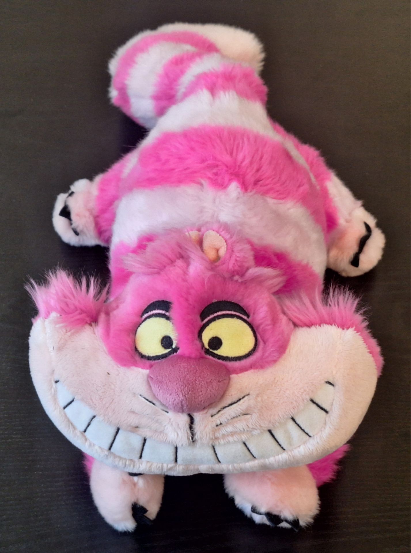 DISNEY CHESHIRE CAT PLUSH - 18" ALICE IN WONDERLAND