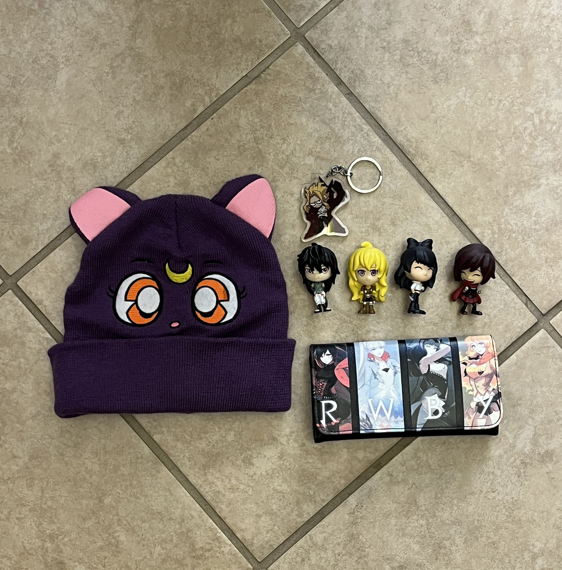 Miscellaneous Anime Merchandise — Sailor Moon, RWBY, My Hero Academia 