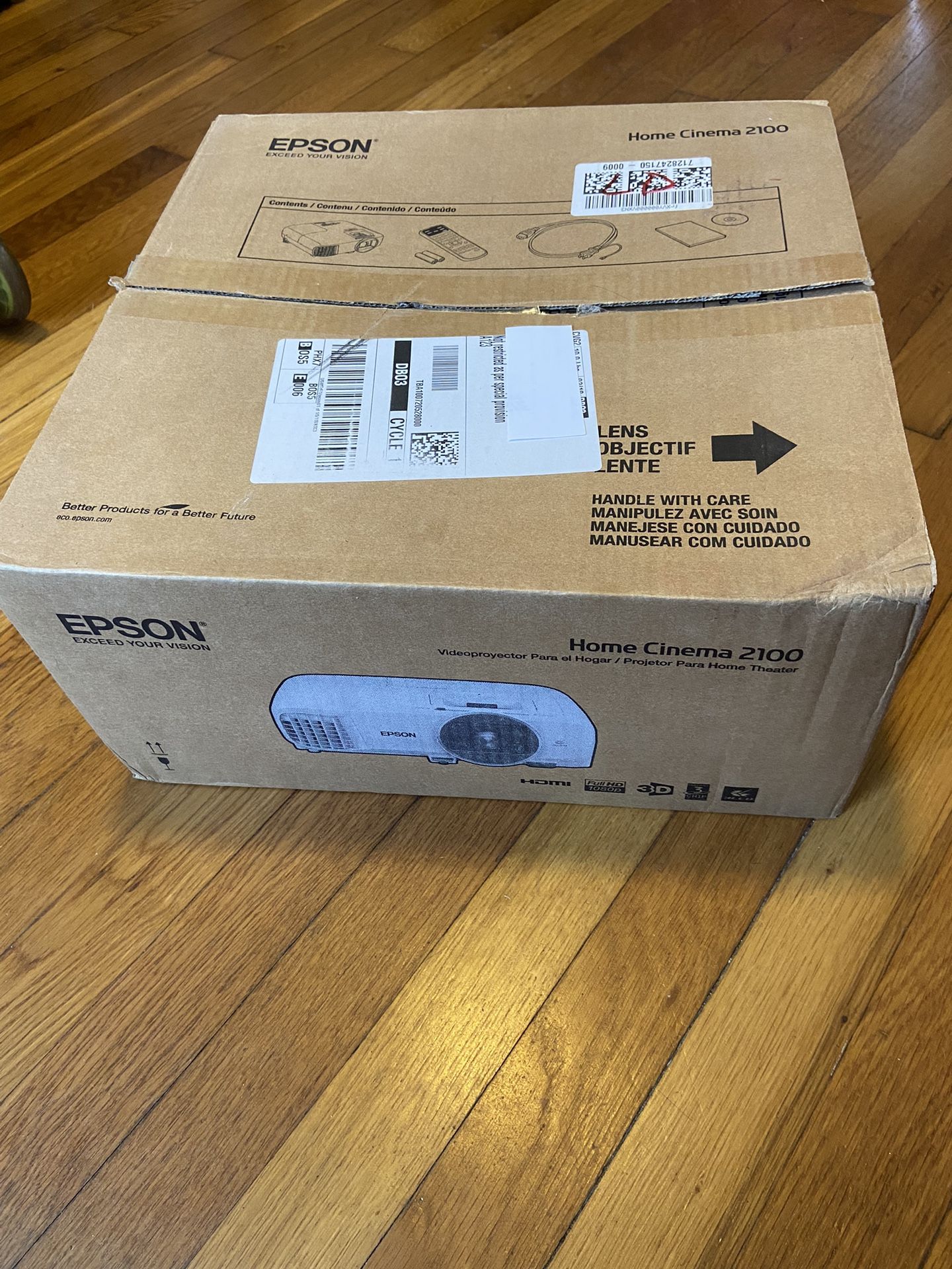Epson Home Cinema 2100 1080P 3LCD Projector