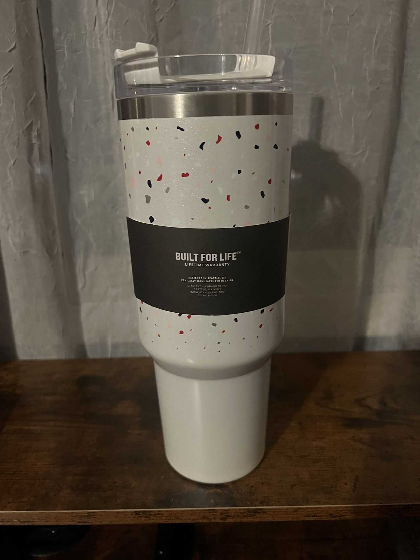 Customized Glitter Ombre Stanley Tumbler Ombré Confetti 