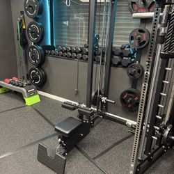 Lat Pulldown And Low Row Machine 