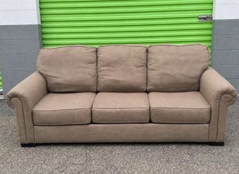 Clean Brown Sofa – Great Condition