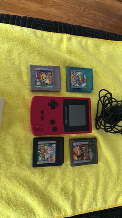 Game boy color 4 juegos