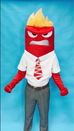 Anger Inside Out Full Costume