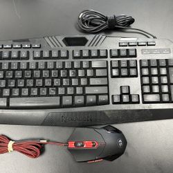 Used Red Dragon, Keyboard And Mouse