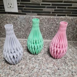 NEW 3D FLOWERS VASE
