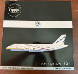 Gemini jets Antonov Airlines Antonov 124 in 1:200 scale