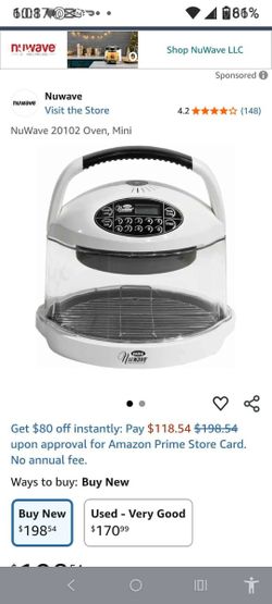 Brand New Never Used Mini Nuwave