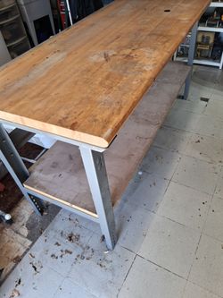 72 inch work table