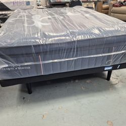 Queen Stearns And Foster Lux Estate Medium Pillowtop Mattress, Free Delivery 