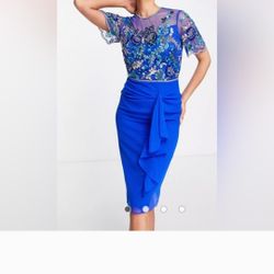 ASOS Blue Dress UK 10