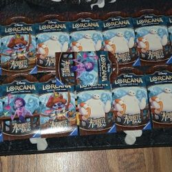 x19 Sleeved Lorcana Packs