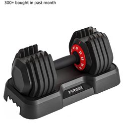 Adjustable Dumbbells 55LB Dumbbell Weight, 10-in-1 Free Weight with Anti-Slip Metal Handle for Home Gym Exercise Equipment