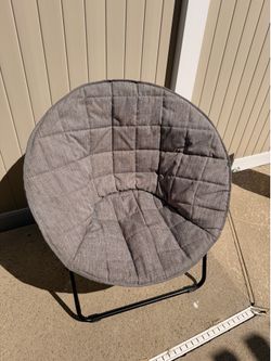 Small folding papasan chair