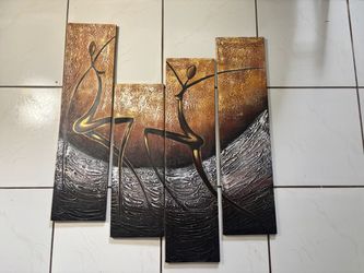 African Inspired Wall Art Sets (2)