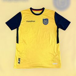 Ecuador Yellow Marathon Jersey Men Large