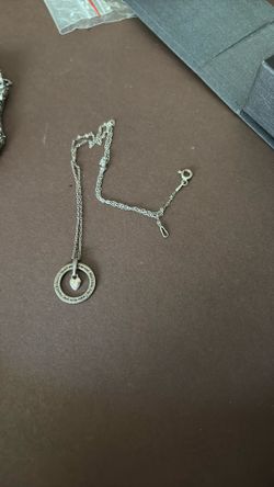Silver friend necklace
