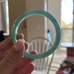 Natural Jade Bangle Bracelet 