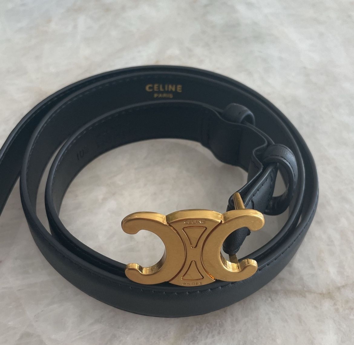 Celine Leather Belt 27-30 Waist