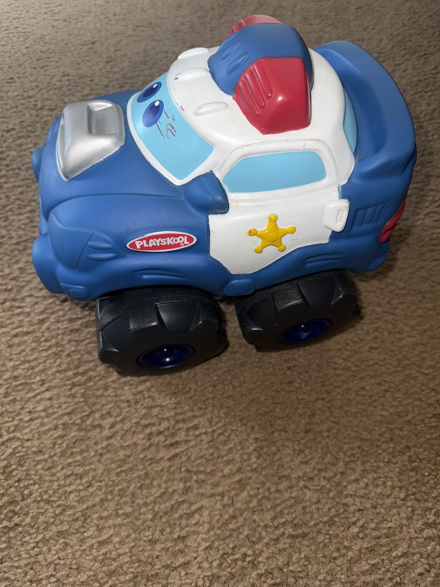 Playskool Soft Rubber Cop Car