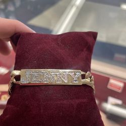 14k ID "Jenny" Bracelet 
