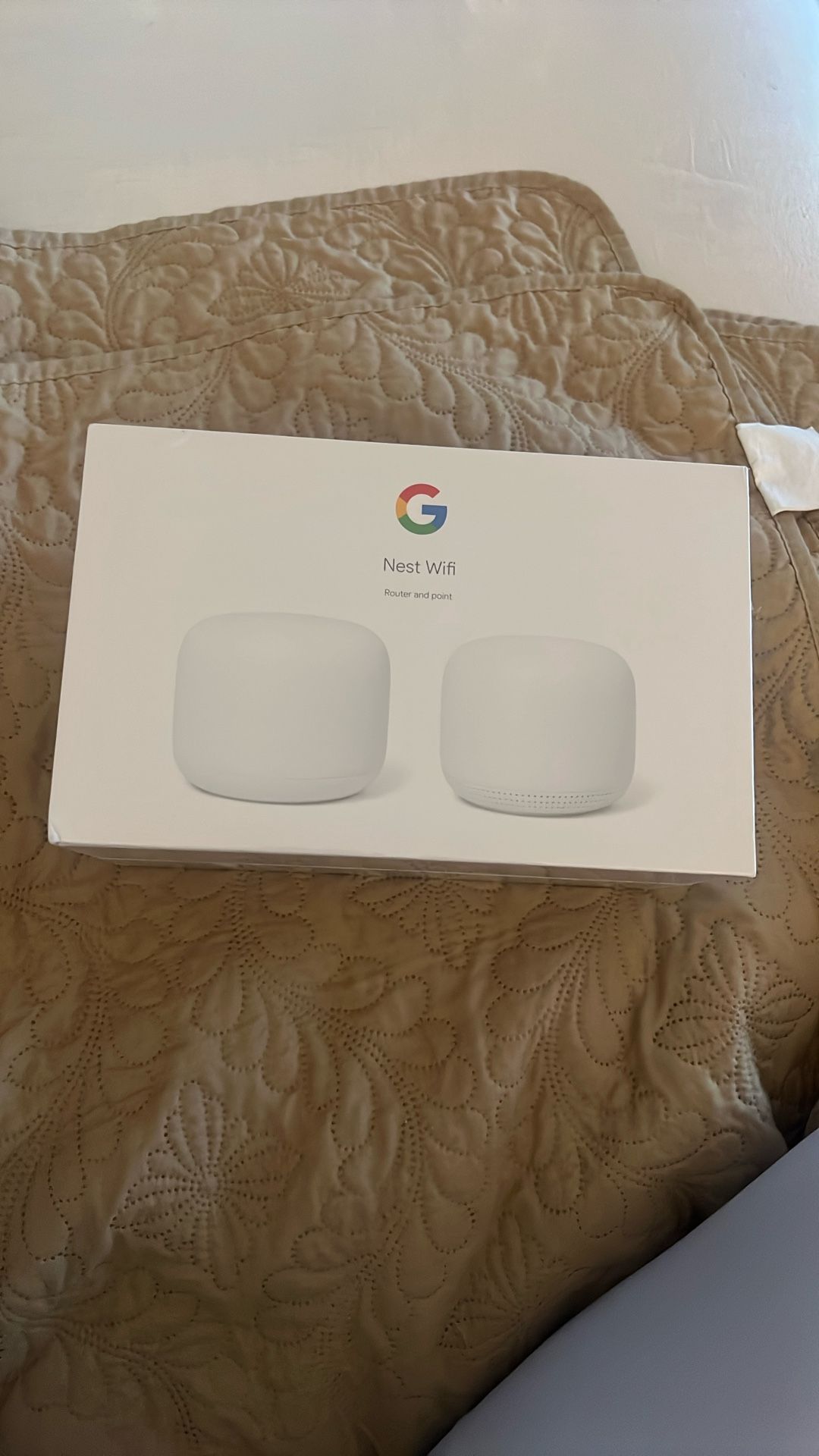 Google Nest WiFi Wireless Router and Point