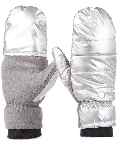 Isotoner Signature Women's Sleek Heat Flip Touchscreen Mittens