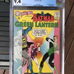 The Brave And The Bold #59 (1965) CGC 9.4 — White Pages; 1st Batman Team-up Book