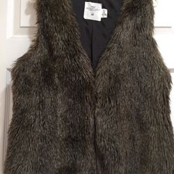 Faux Fur Vest H & M