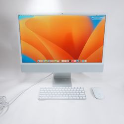 2021 Apple iMac 24" M1 8 Core 3.2GHz 16GB RAM 512GB SSD Silver Z133000QR