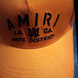 Orange, Amiri  baseball cap