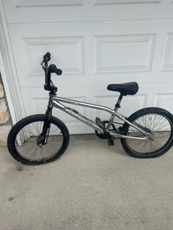 Haro Back trail chrome bike