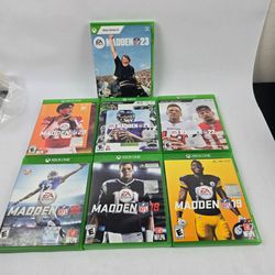( 7 ) Xbox One Video Games Madden 16 18 19 20 21 22 23 /  XboxOne Football Games