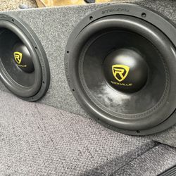Rockville Audio W12K9D4 Speakers With NDA105 Amp