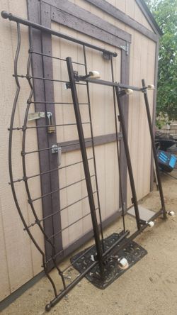 King Bed Frame, Metal