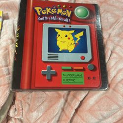 Pokémon gotta catch them all binder