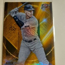 Aaron Judge Topps Of The Class Gold Parallel Out Of 299 Card