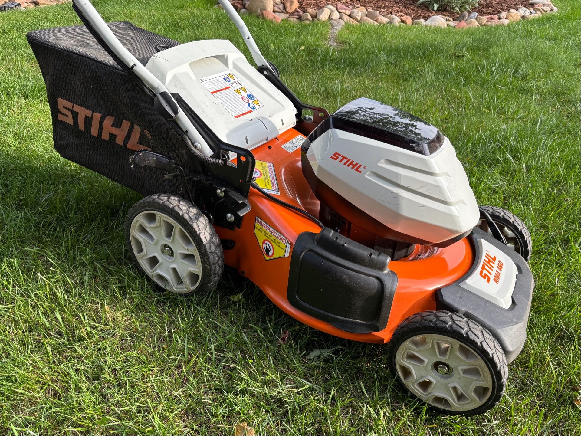 STIHL RMA 460 Lawn Mower — Works great!!