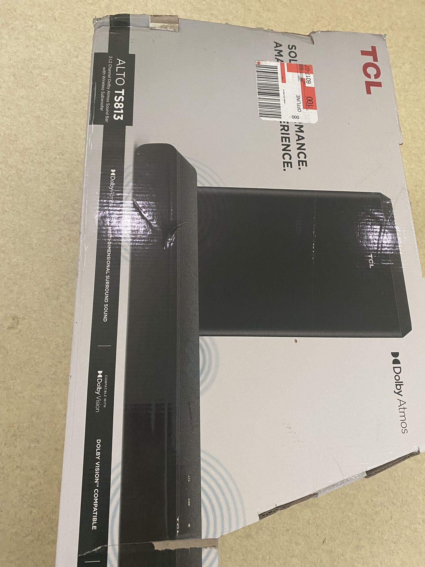 TCL Speakers (TS813) Barra De Audio