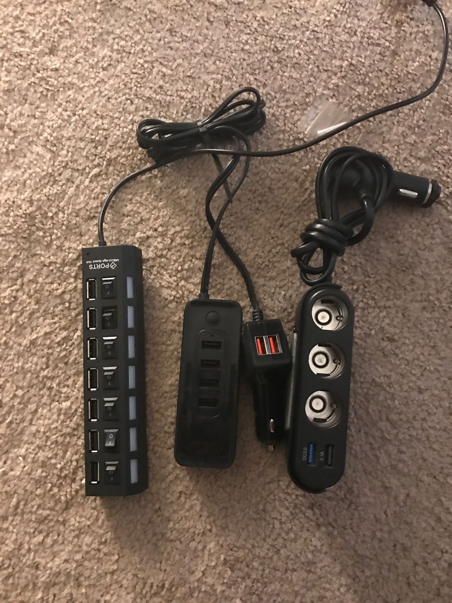 USB splitters