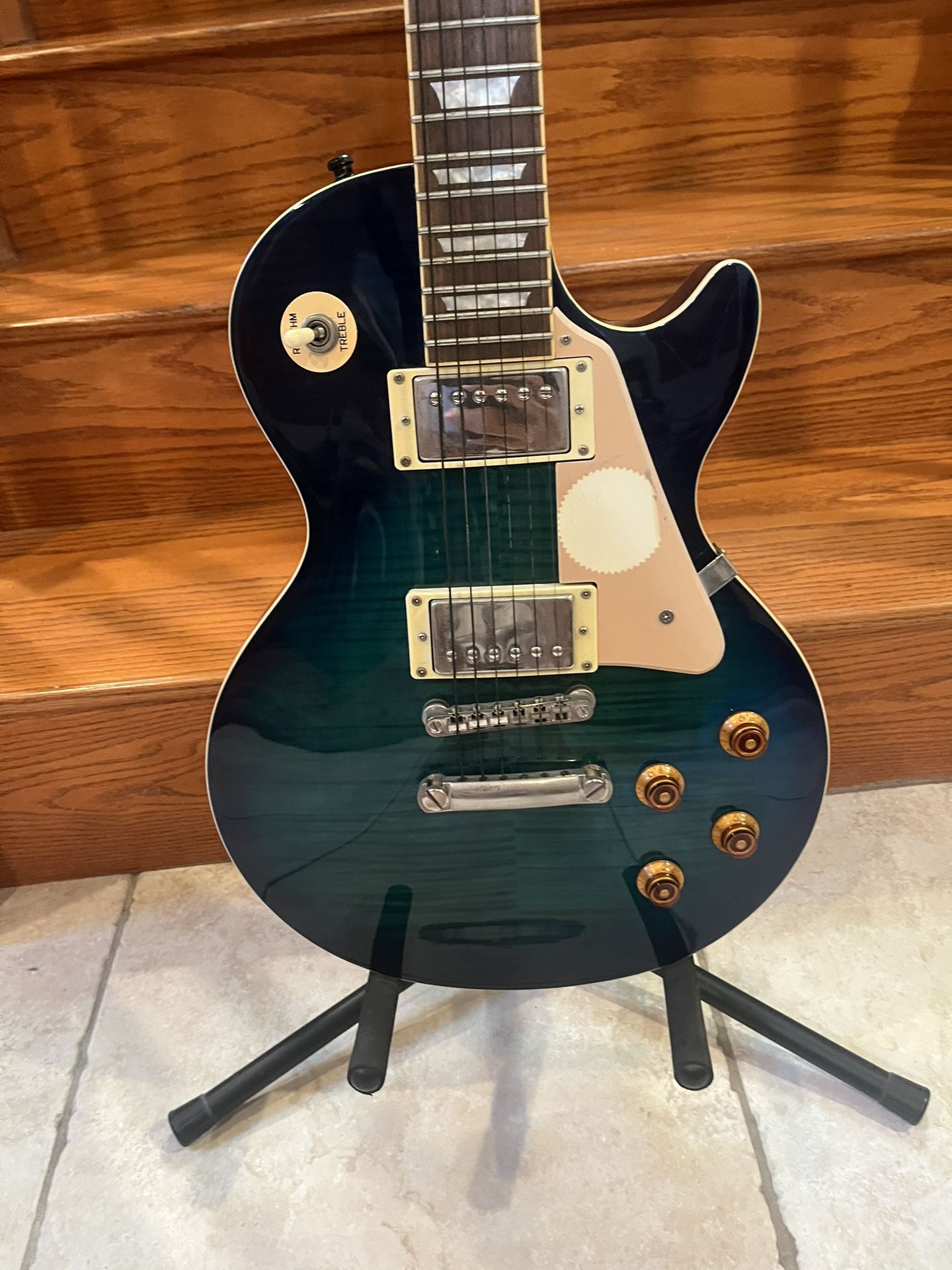 Epiphone Les Paul Standard Pro (Mint) and Epiphone Standard SG