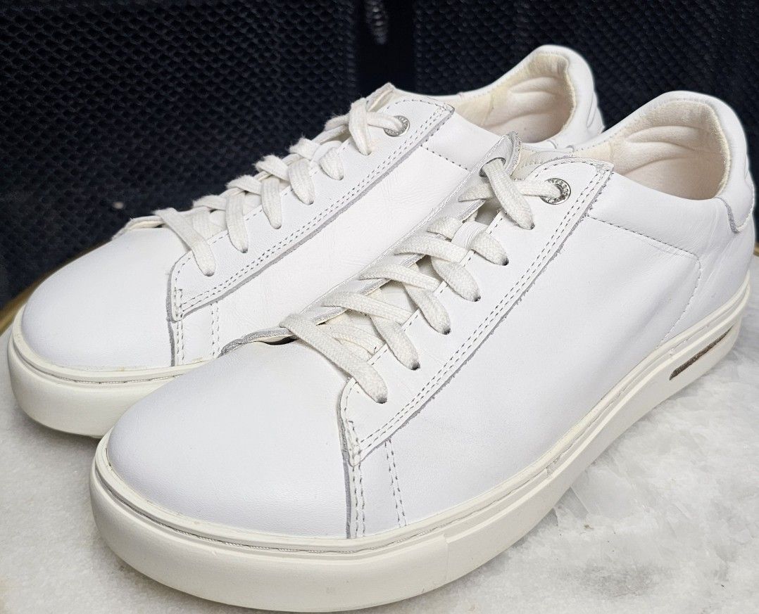 Birkenstock Bend Low Decon Womens Sneakers US 9 EU 40 White Leather Comfort