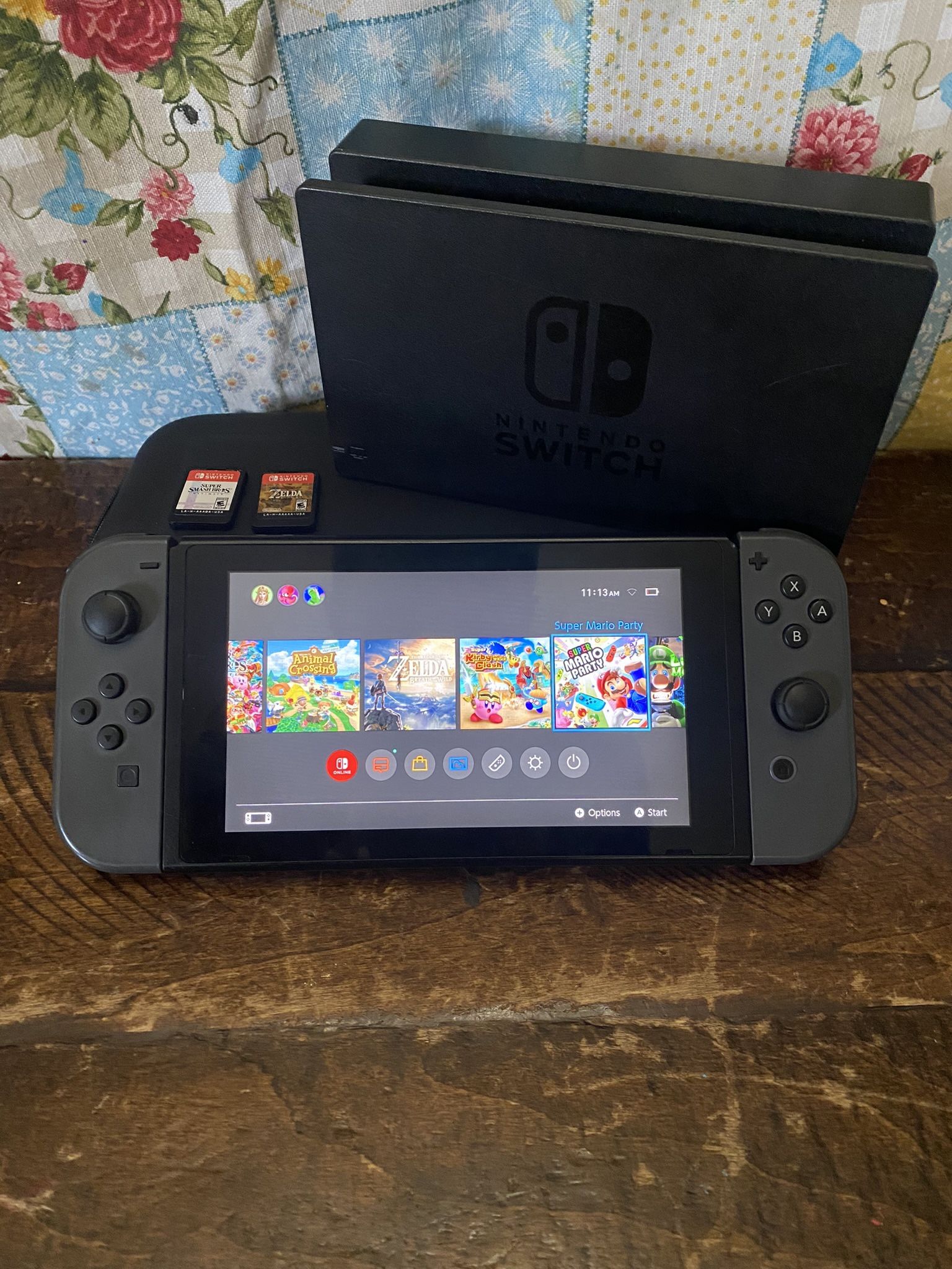 Nintendo Switch Bundle 4 Games + 1YR Online