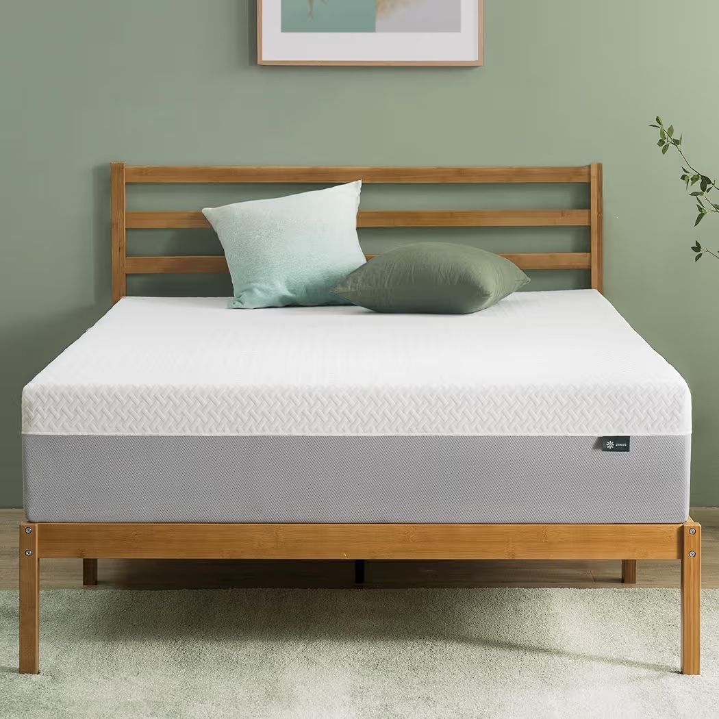 FULL 10”Green Tea Essential Memory Foam Mattress 54”x75”x10” $160 Firm