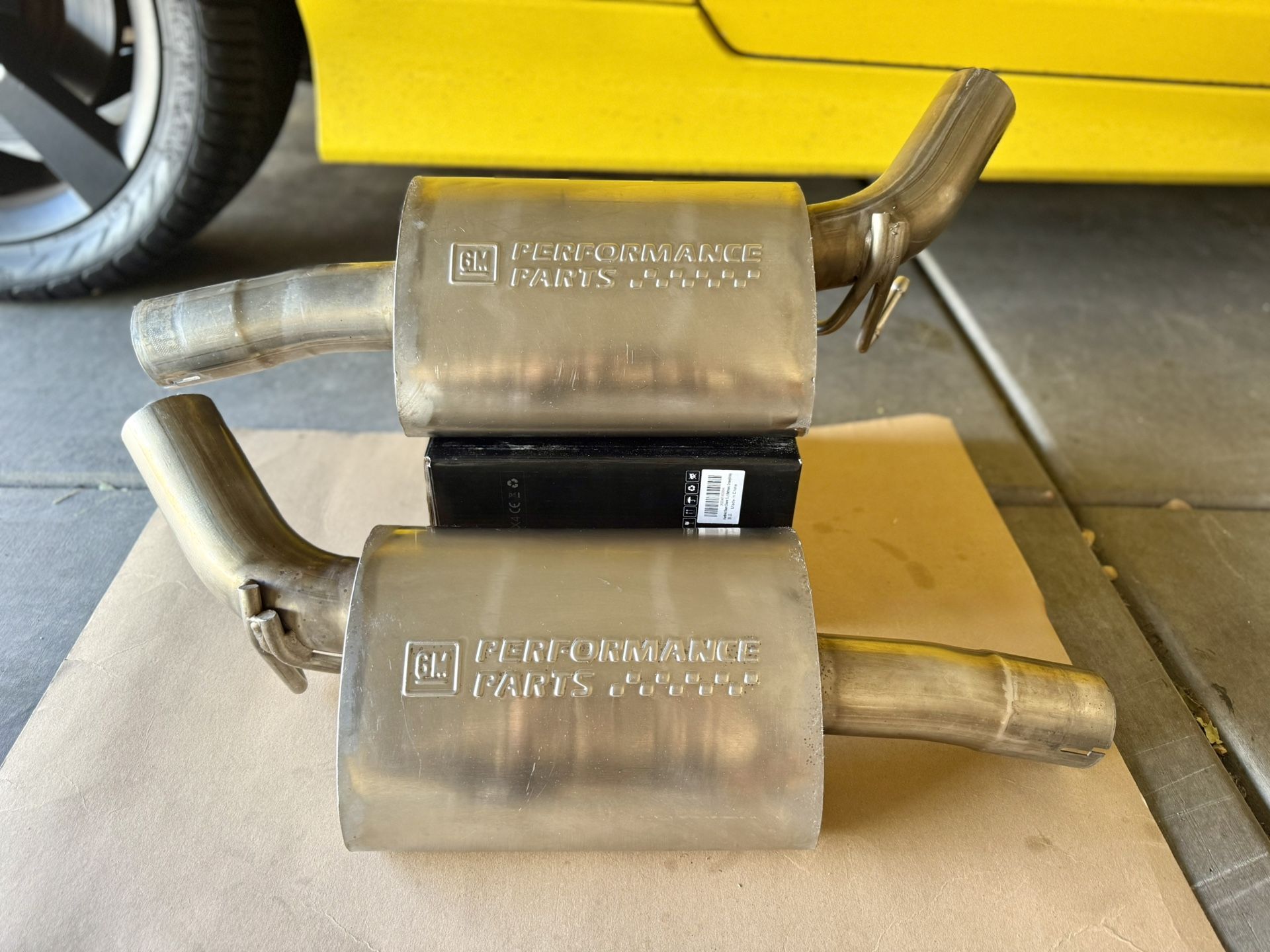 GM Performance Mufflers – 5th gen Camaro SS – Clean & Ready to Install