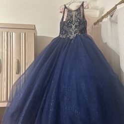 blue quince dress