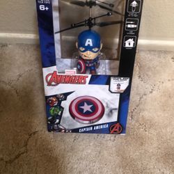 Marvel Captain America Flying UFO Helicopter, Apple Valley, Ca.